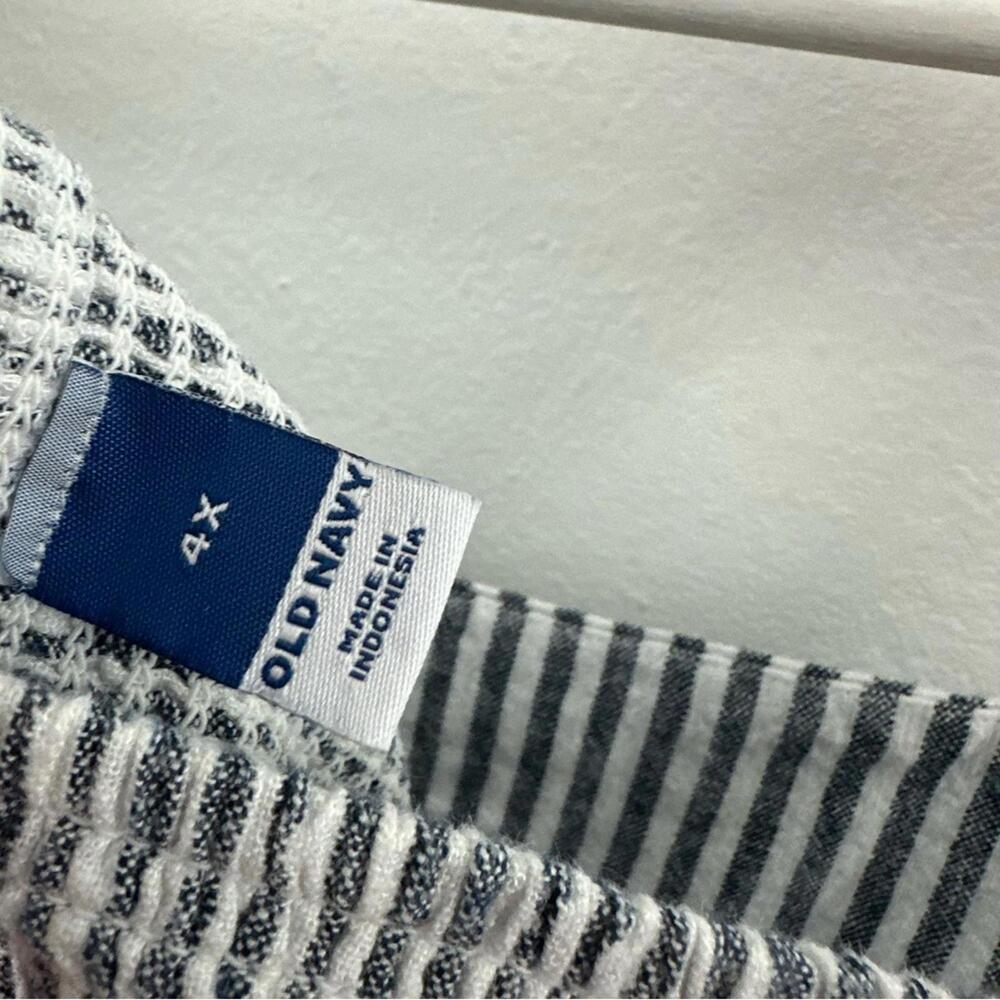 Old Navy Women’s Linen Blend Striped Dress Size 4X - Picture 3 of 5